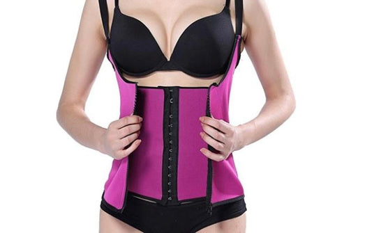 Neoprene Waist Trainer Body Shaper Zipper Corset Vest